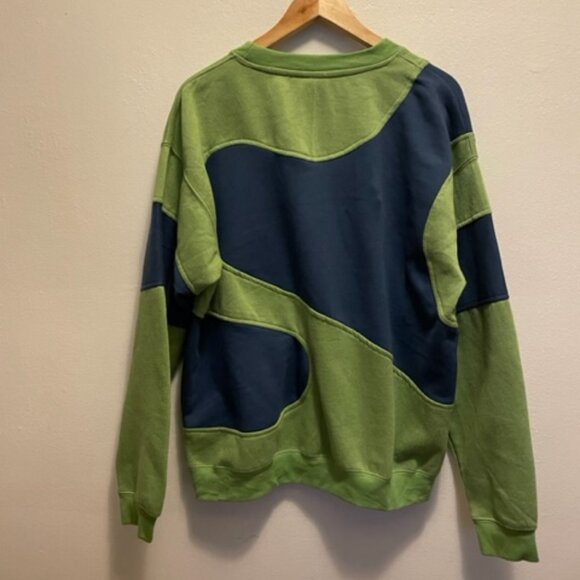 NWT Carhartt repurposed sweatshirt by Vintage Rework London UNIQUE - Picture 2 of 6